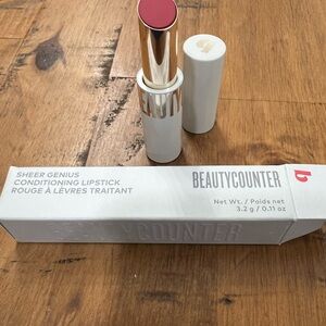Beautycounter Sheer Genius Lipstick Orchid Conditioning Lip Color 3.2g NIB Clean